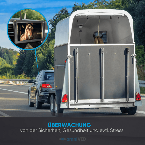 omniVID Equi-Cam mit 5 Zoll Monitor